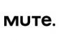 mute logo weiss